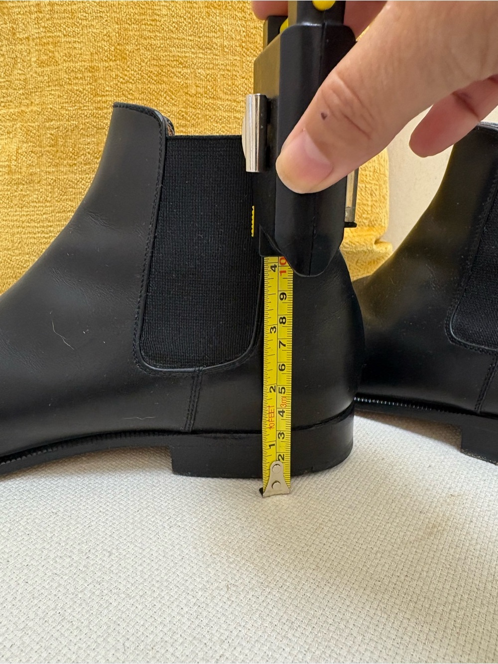 Moreschi Men’s Black Leather Boots - GREAT CONDITION! Size 8 1/2 - Picture 3 of 9